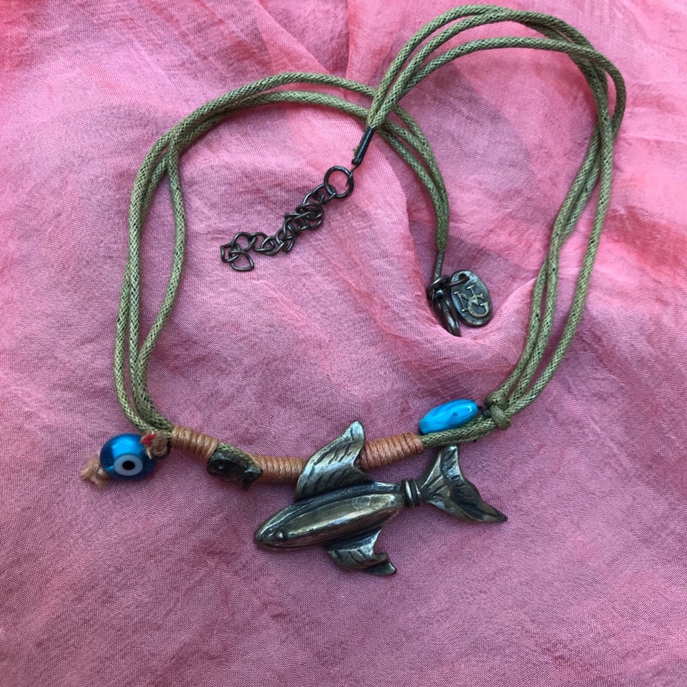 Boho necklace piece